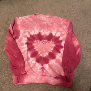 PacSun heart sweatshirt